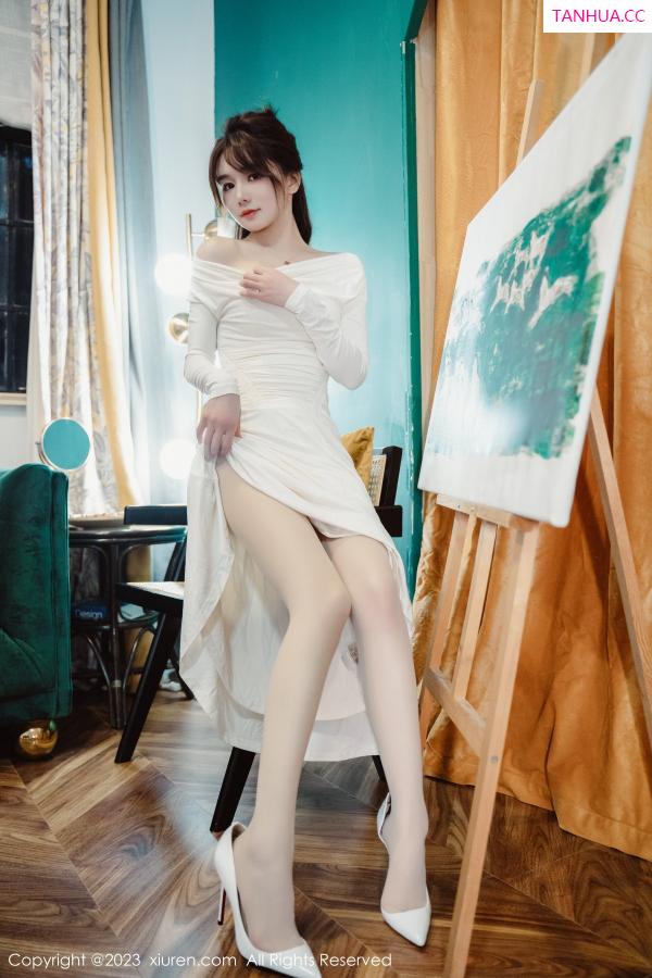 婠婠么  [XiuRen]高清写真图 2023.01.29 No.6182 婠婠么 丝袜美腿第12张图片